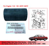 Toyota Corona AT170 AT171 AT190 AT191 Water Inlet Hose (1983-1992)
