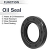Oil Seal 28x47x7mm Nitrile Rubber Rotary Shaft Seal TC Ring Black 5 Pcs