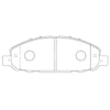Nissan Urvan E20 1974~1980 1.6L 2.0L Van Bosch Front Disc Brake Pads Set