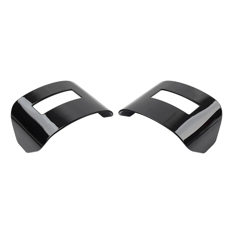 Harley Tri Glide FLHTCUTG, Street Glide FLHXXX Black Tail Light Visor Covers