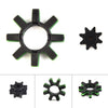 Steering Wheel Flexible Coupling Gear Black And Green