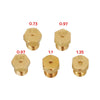 Gas Hob LPG Conversion 5 x Jets Nozzles Injectors