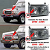 Toyota Land Cruiser 80 1 Pair Headlight (1990-1994)