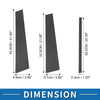 Land Rover Discovery LR4 Carbon Fiber Door Pillar Window Trim (2010-2016)