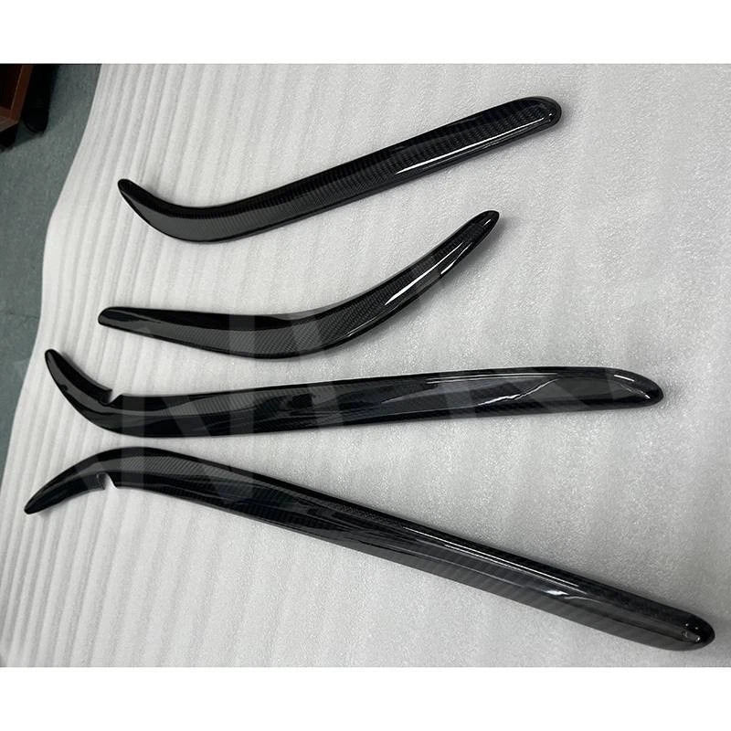 Maserati GranTurismo GC 08-19 Full Carbon Fiber Inner Door Panel Strip Cover
