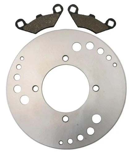 Polaris Scrambler 500 Disc Brake Rotor & Semi-Metallic Pads (1998–2009)