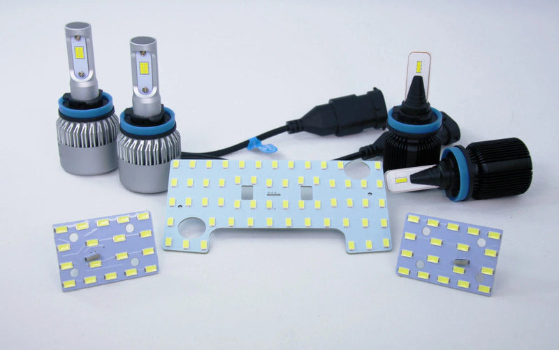 Holden RA Rodeo LED Headlights & Fog Lights Package (2003-2006)