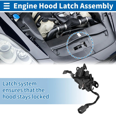 Toyota Prado Hood Latch Assembly 1 Pc (2009–2017)
