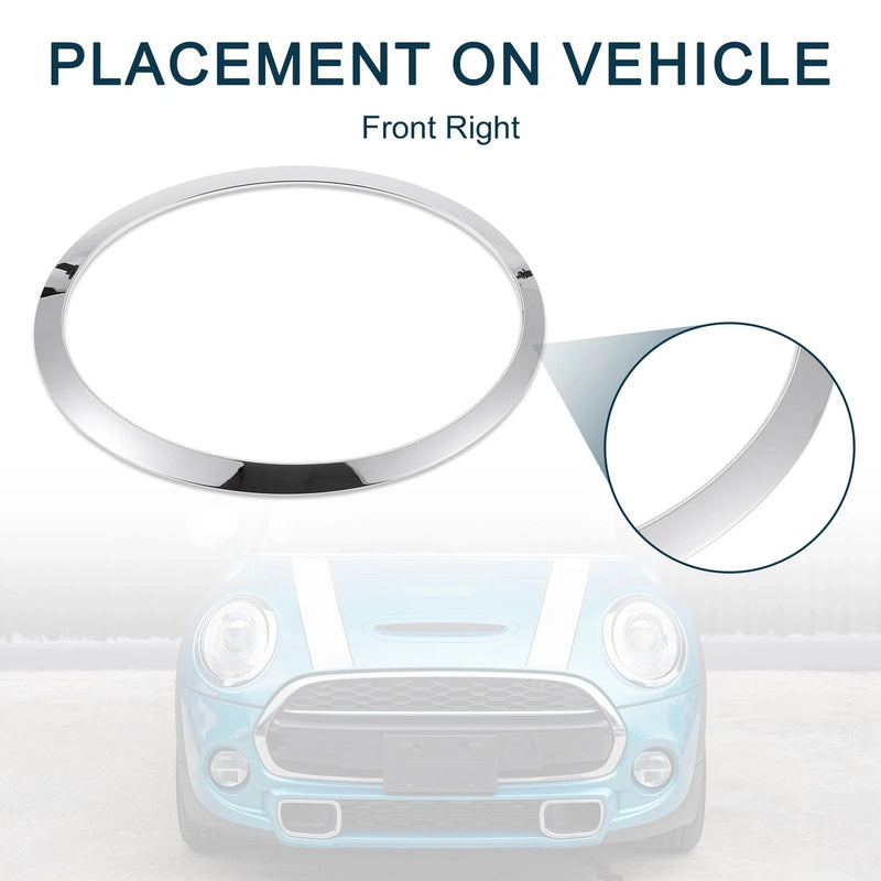 Mini Cooper Front Right Headlight Trim Bezel (2014-2024)