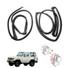 Toyota Land Cruiser Hardtop 1990-2021 RR Door Weatherstrip Set