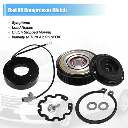 AC Compressor Clutch Kit for Toyota Sequoia 2001-2007 8 Cyl 4.7L