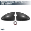 Chevrolet Cruze Rearview Mirror Cover Overlay Black Carbon Fiber (2011-2016)