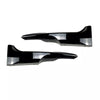 BMW 3 Series E92 E93 Gloss Black Front Bumper Side Splitter (2006-2009)