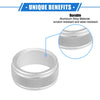 Toyota Camry (2021-2023) Silver Tone AC Climate Control Knob Rings
