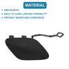 Mercedes-Benz E200 (2014-2016) Black Front Right Bumper Tow Hook Cover