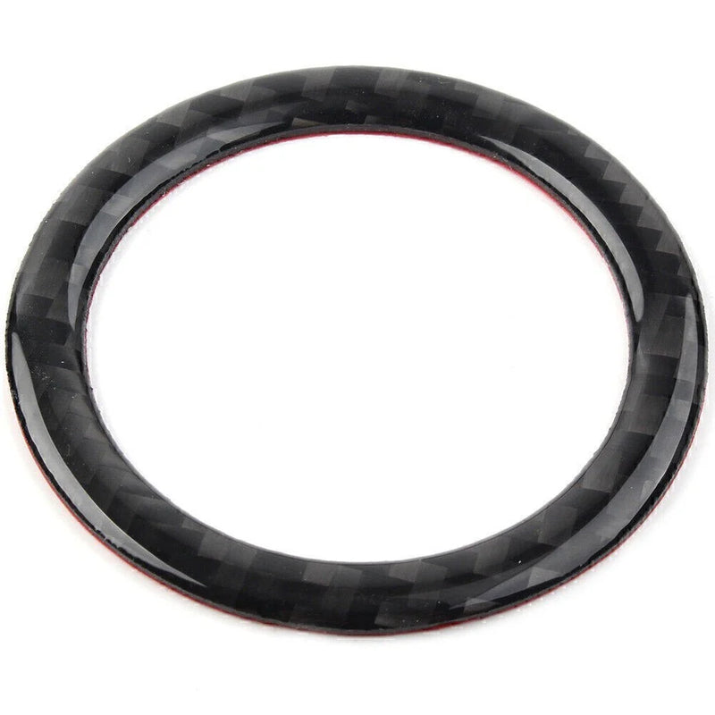 Subaru Forester Carbon Fiber Start Button Ignition Switch Ring Trim (2013-2018)