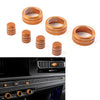 Honda Civic 11th (2022- ) & CRV (2023-2024) Orange Knob Ring Cover Trim