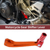 Honda CRF150F (2003-2017) - Orange Red Silver Motorcycle Gear Shifter Lever
