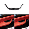 Ford BMW X3 X4 Carbon Fiber Interior Door Handle cover Sticker Trim Fit