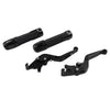 Yamaha FZ MT 07 09 Black Folding Brake Clutch Lever Grip Set (2014-2020)