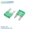 5 x Car Fuse Tap and Circuit Adapters 12V with 30A Mini Blade Fuses