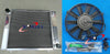 Land Rover Defender, Discovery, Range Rover Aluminum Radiator + Fan (1989-1994)