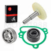 Kawasaki KX80 KX85 KX100 Water Pump Impeller Gear Rebuild Kit (1983–2003)