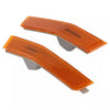 Lincoln MKX Amber Front Bumper Side Marker Light Shells (2007-2010)