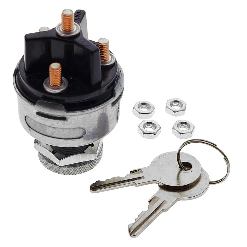 Ford / New Holland Ignition Switch Key (Fits 529713, 80641833)