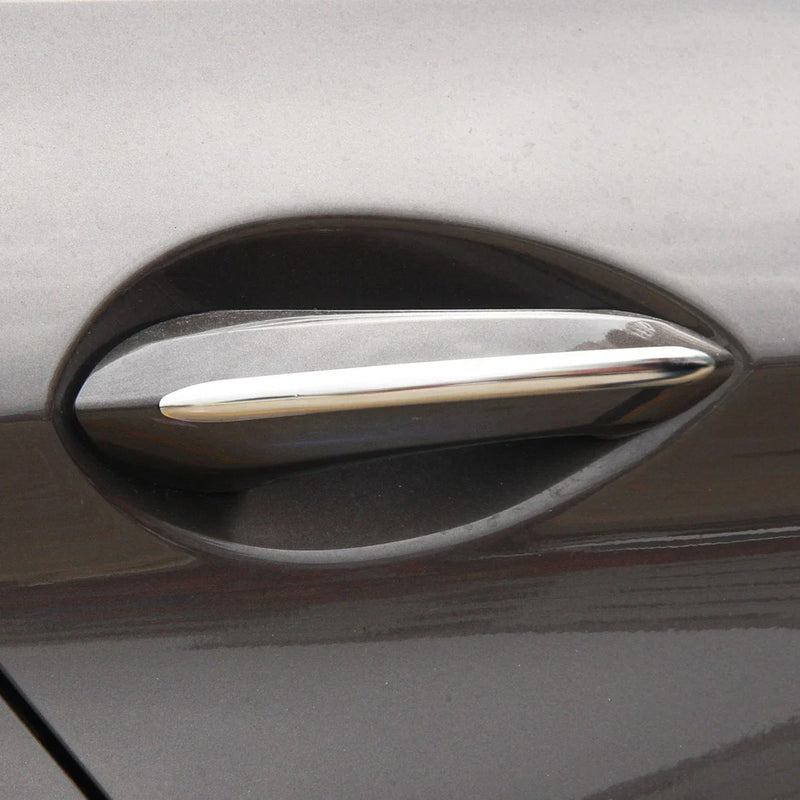 BMW 5 Series 528 F10 F11 F18 4X Stainless Steel Door Handle Trims (2010-2017)