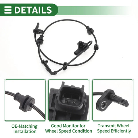 Honda CR-V 2017 Front Right ABS Wheel Speed Sensor