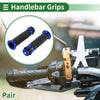 Motorcycle 7/8" / 22mm Hand Grip Cover Aluminum Alloy Blue
