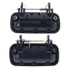 Toyota Hilux 4pc Textured Black Outer Door Handles (1988-1997)