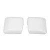 Jeep Wrangler JL Gladiator JT White Side Mirror Base Trim Cover (18-22)