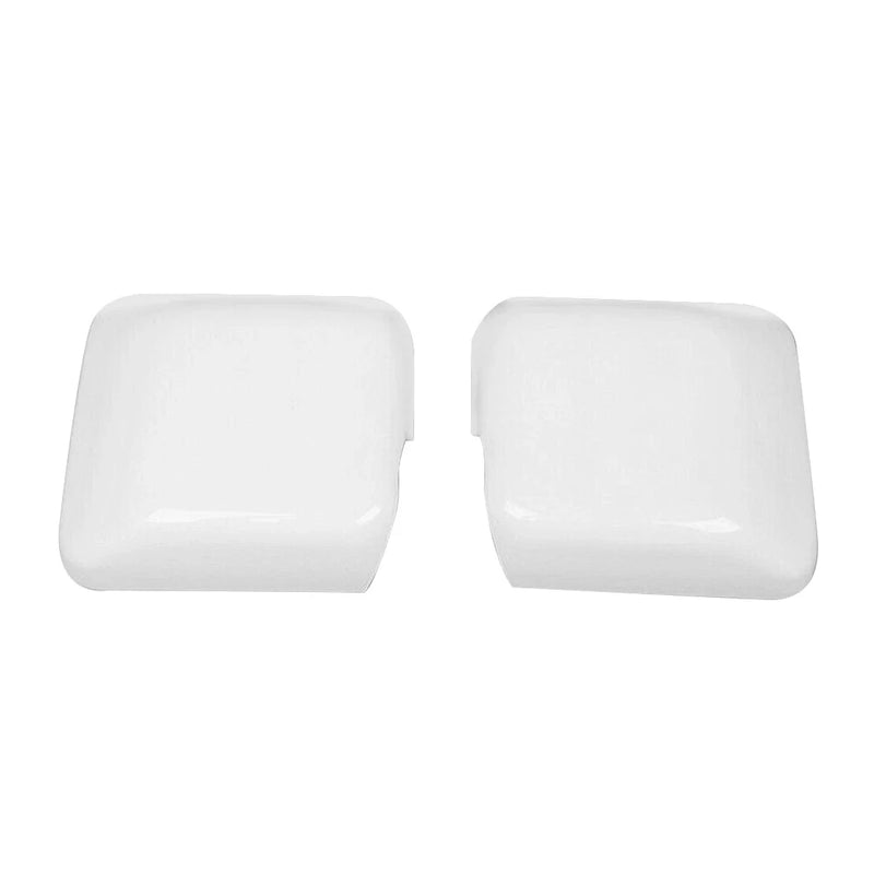 Jeep Wrangler JL Gladiator JT White Side Mirror Base Trim Cover (18-22)