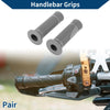 7/8" 22mm Motorcycle Hand Grips Rubber Gray