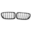BMW 5-Series F10 F11 Gloss Black Front Kidney Grille (2010-2016)