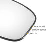 Honda Accord Left Right White Mirror Glass Pair w/ Back Heated (03-07)