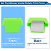 Ford Bronco (2021-2024) 4 x Pcs Air Condition Outlet Vent Trim Cover Frame Green