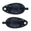 Hyundai Tiburon 2 x Front Left & Right Outer Door Handle Black (2003–2008)
