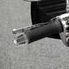 Motorcycle Gray New Pair Universal 17mm Hand Grips End Caps Plug
