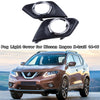 Nissan Rogue X-Trail Front Fog Light Bezel Cover Trim (2014-2016)