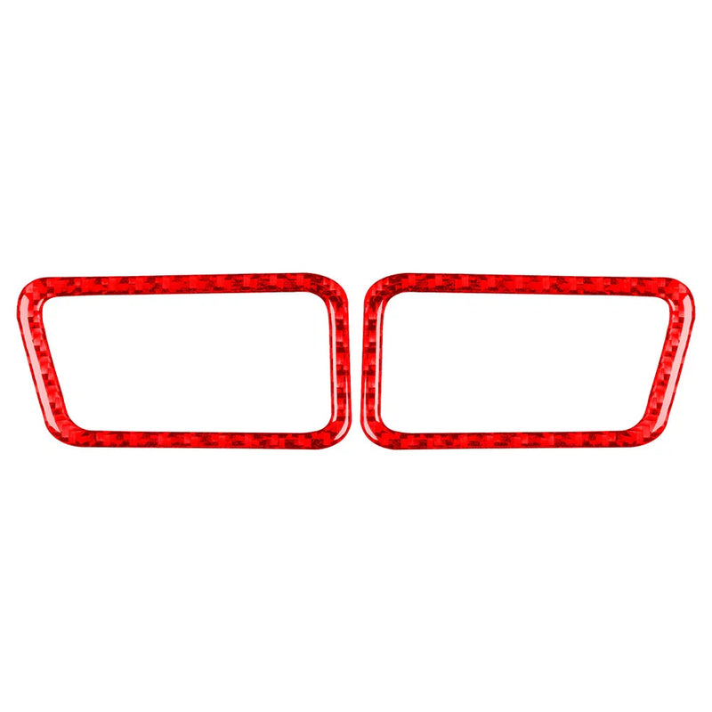 Subaru WRX STi Carbon Red Inner Upper Air Vent Outlet Cover Trim (14-21)