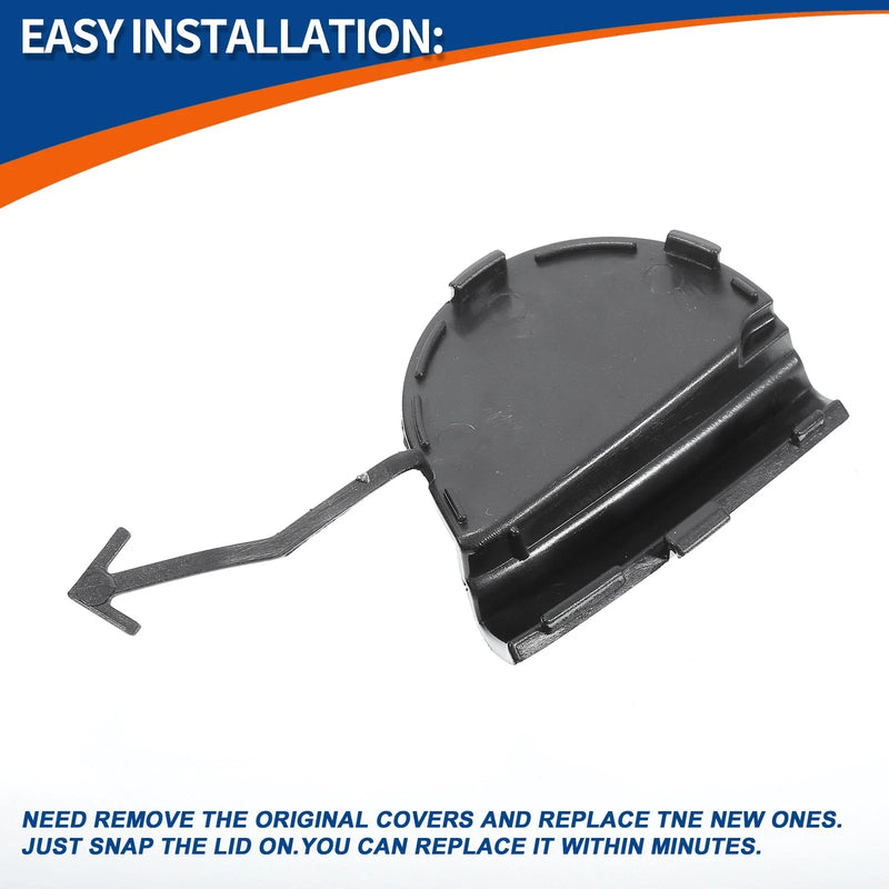 Ford Focus (2014-2018) Gloss Black Front Right Tow Hook Cover
