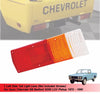 Isuzu Chevrolet KB Bedford LUV LH Tail Light Lens (1972-1980)