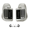 Harley Road Glide Touring 2014-2023 Silver Fortune Vented Fairings