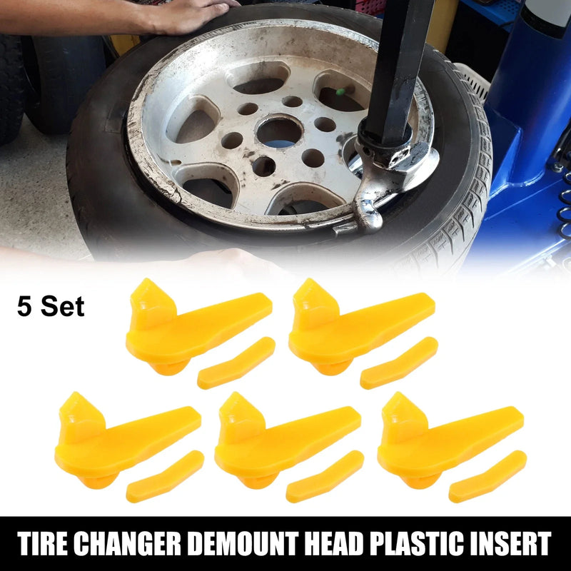 Motorcycle 5 x Tire Demount Head Plastic Insert 2.24x1.18x1.10