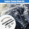 Chevy Metal Plastic Silver Tone Black 1x Timing Chain Kit