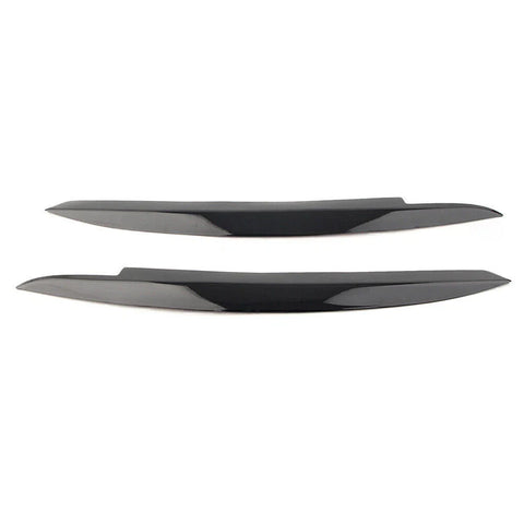 VW Golf VI MK6 2008-2013 Black Headlight Eyelid Covers (2008-2013)