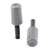 Motorcycle 2 x Universal Handlebar Hand Grips & End Caps (No Year)